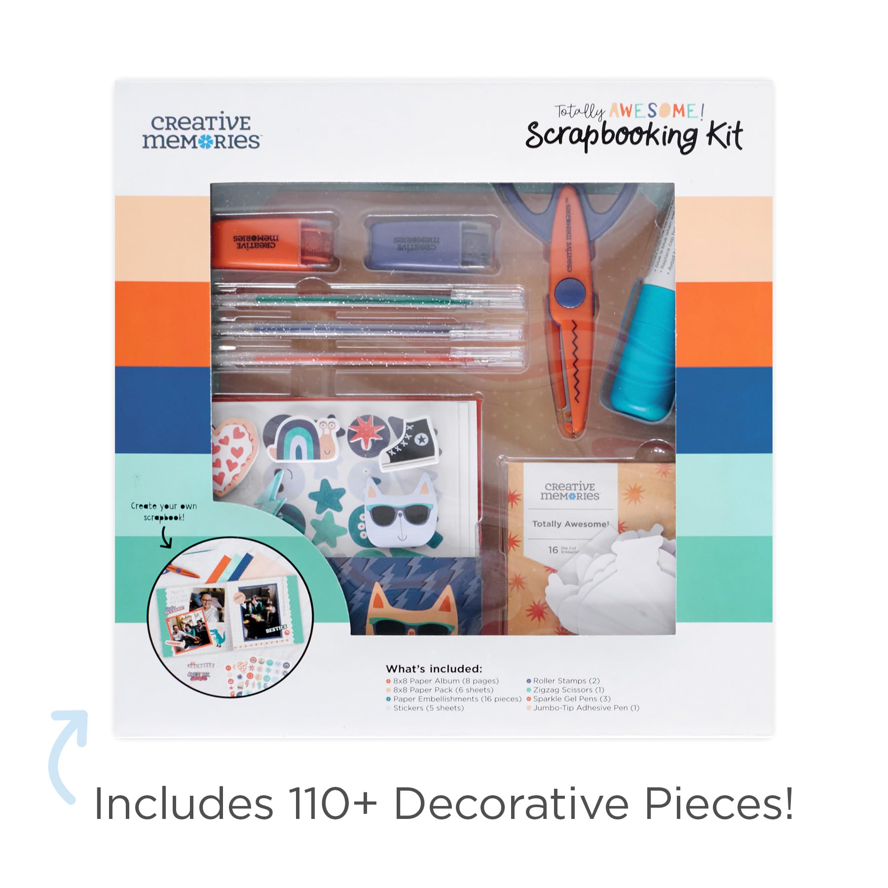 Creative Memories スクラップブッキングキット Amazon.com: Creative Memories Totally Awesome Kids Kit